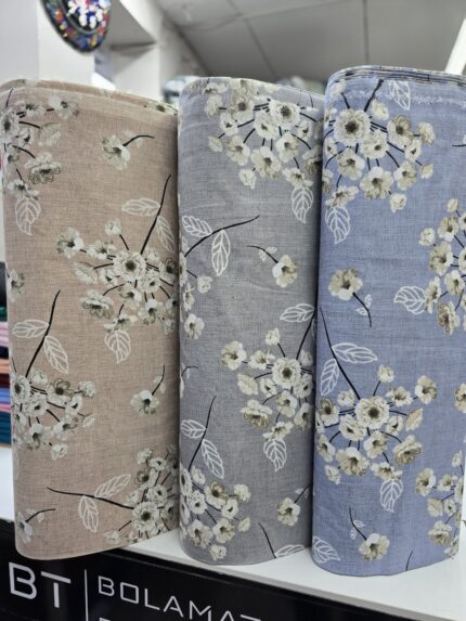 Sakura Poplin Kumaş